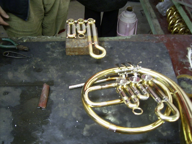 金管楽器修理